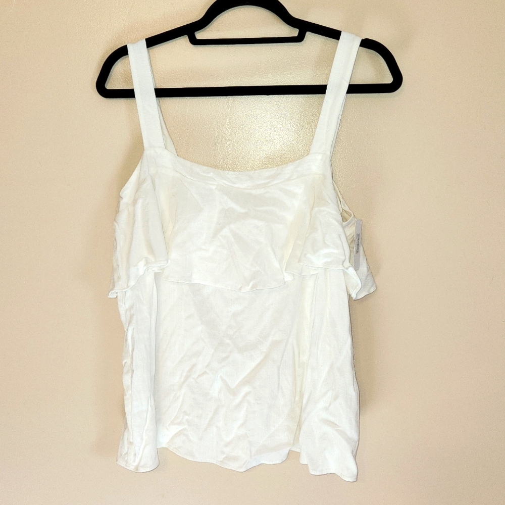 Charming Charlie White Tank